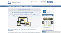 Desktop Screenshot of funktion5.de