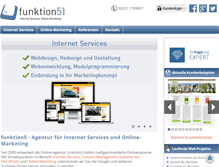 Tablet Screenshot of funktion5.de